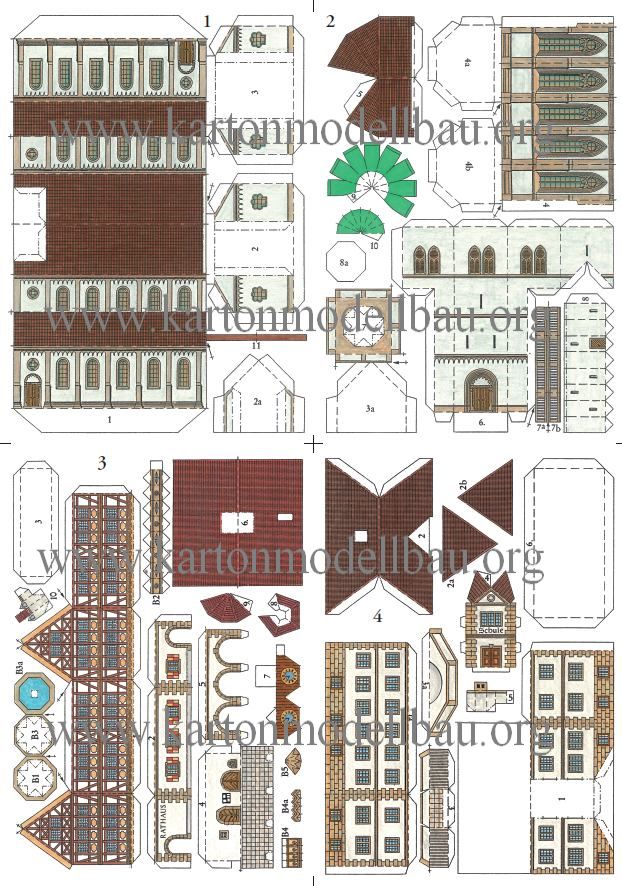24 FREE N SCALE PRINTABLE BUILDINGS FreePrintable