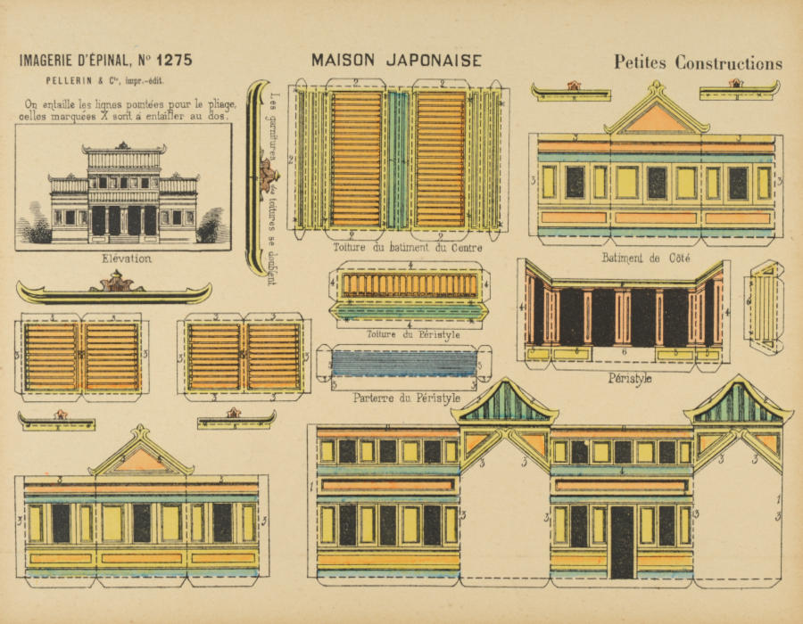 Pellerin 1275 Maison japonaise