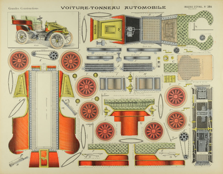 Pellerin 384 Voiture-tonneau automobile