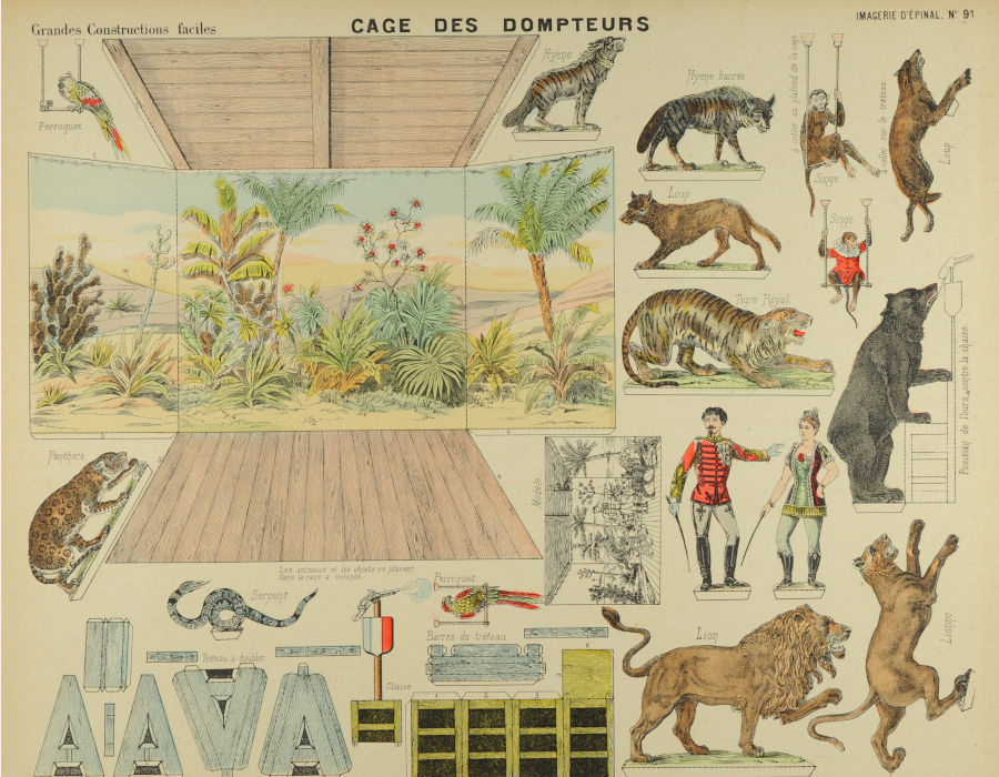 Pellerin 91 Cage des dompteurs 
