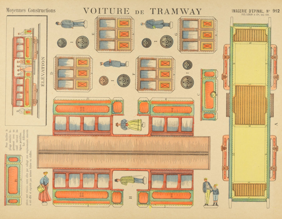 Pellerin 912 Voiture de tramway