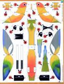  Bogen (1/1 oder 1/2 Blatt)